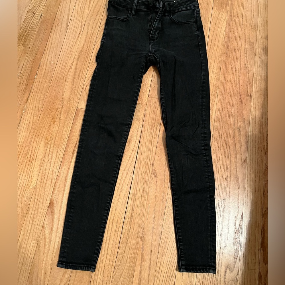 High rise jegging